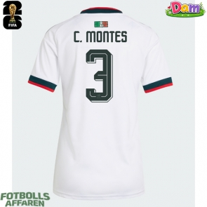 Mexiko Cesar Montes #3 Bortatröja Kvinnor VM 2026 Kortärmad